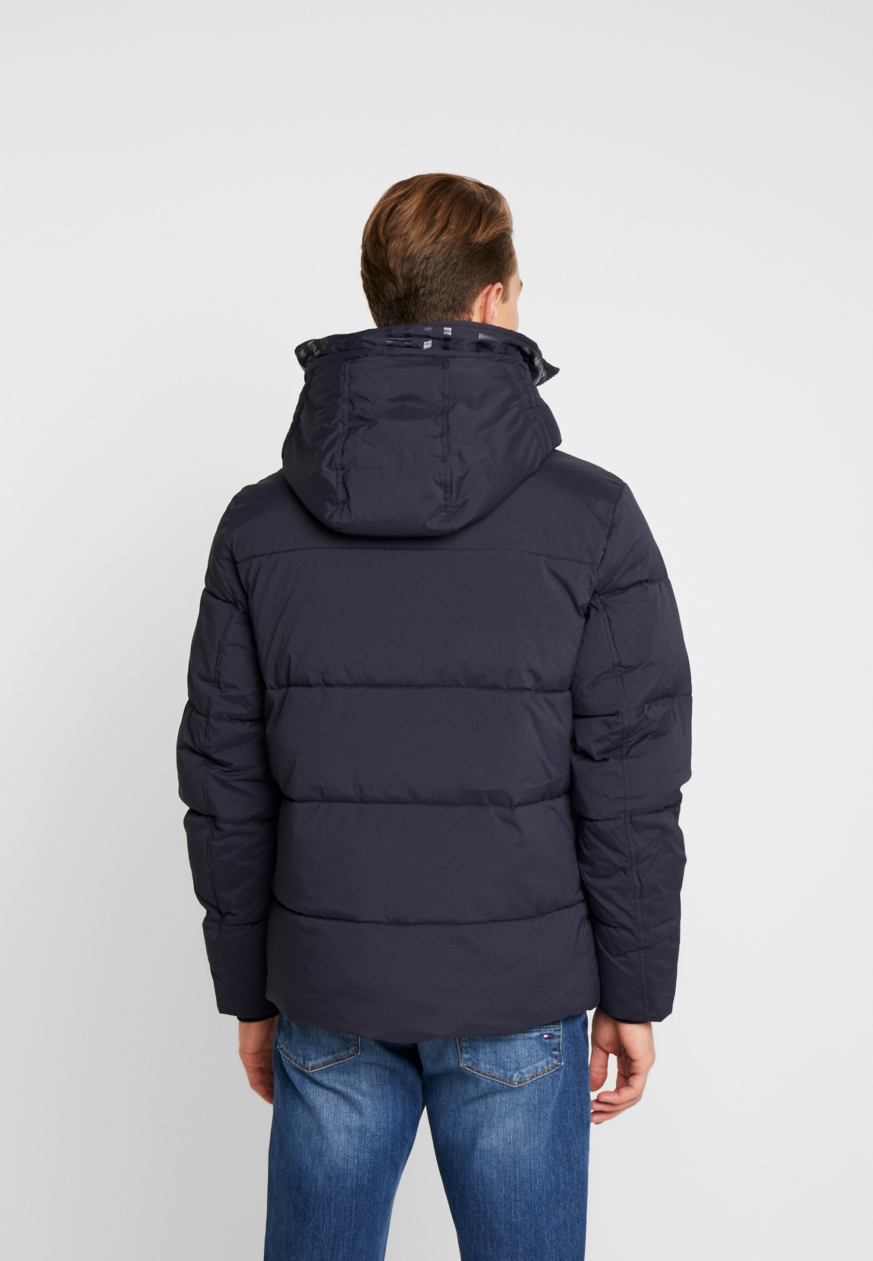 STRETCH HOODED Vinterjakke blue STRETCH HOODED Vinterjakke blue
