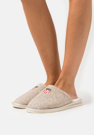 GANT HOMESY - Slippers - taupe