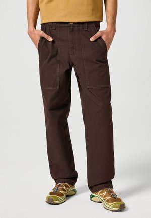 Wrangler, CASEY JONES WORK PANT - Jean boyfriend - mole