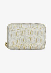 Geselecteerd, croco embossed cream gold