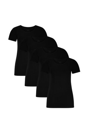 KATE, 4ER PACK  - Unterhemd/-shirt - schwarz