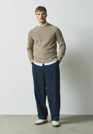 Next, ESSENTIAL KNITTED JUMPERS 2 PACK - Jumper - navy blue neutral