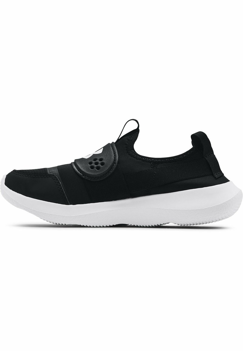 Kinder Klettschuhe | Under Armour VISUAL CUSHIONING UA BGS RUNPLAY Slipper black/schwarz - TV69091 Kinder Klettschuhe | Under Armour VISUAL CUSHIONING UA BGS RUNPLAY Slipper black/schwarz - TV69091