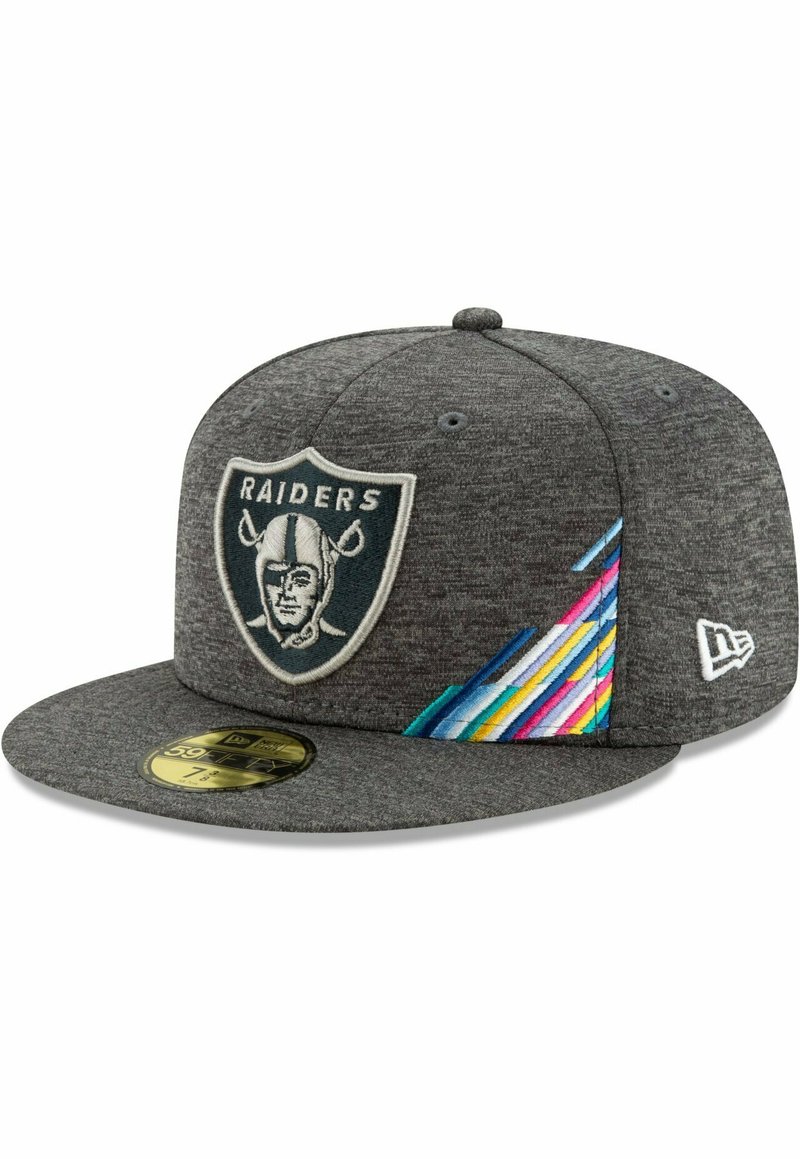 New Era 59FIFTY CRUCIAL CATCH NFL TEAMS Cap oakland raiders/schwarz
