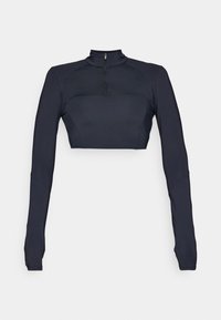 MIRAGE CROPPED LONG SLEEVE - T-shirt à manches longues - black