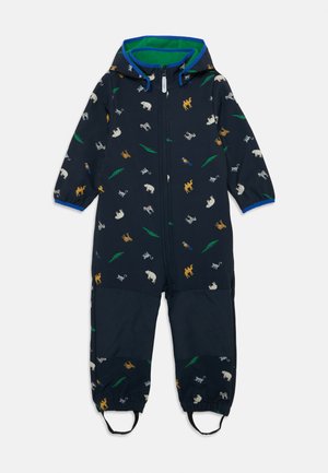 Name it NMMMALTA SOFTSHELL SUIT UNISEX - Kezeslábas - dark sapphire