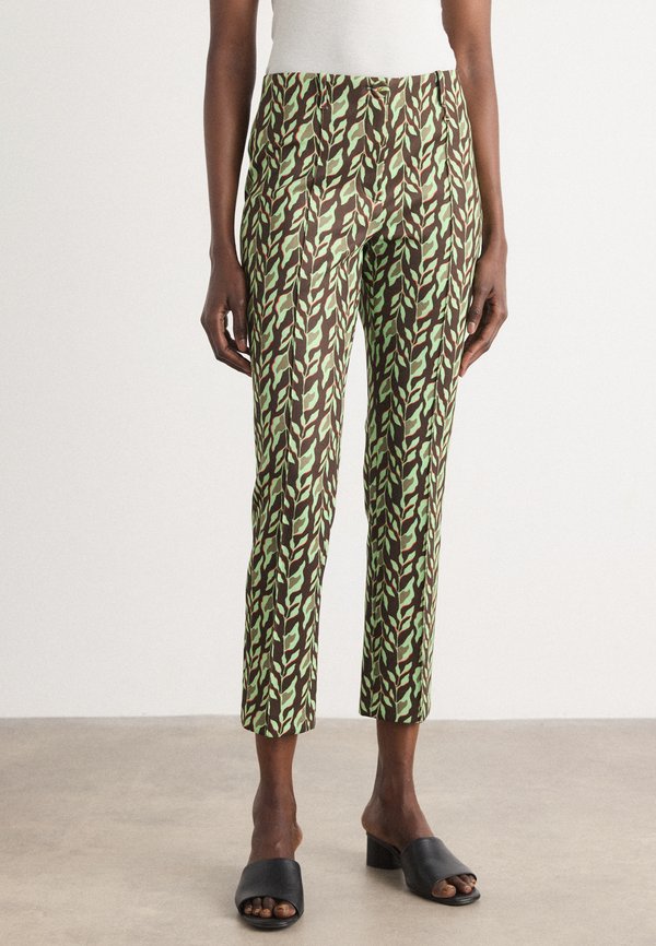 Trousers - dark wood