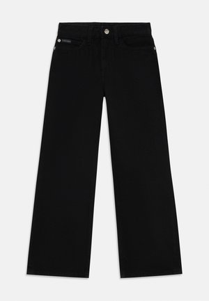 WIDE LEG RIGID - Jeans Straight Leg - clean black