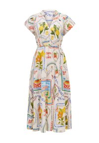 Forever New JACQUELINE PUFF SLEEVE TIERED MIDI - Koktel haljina / svečana haljina - multi-coloured