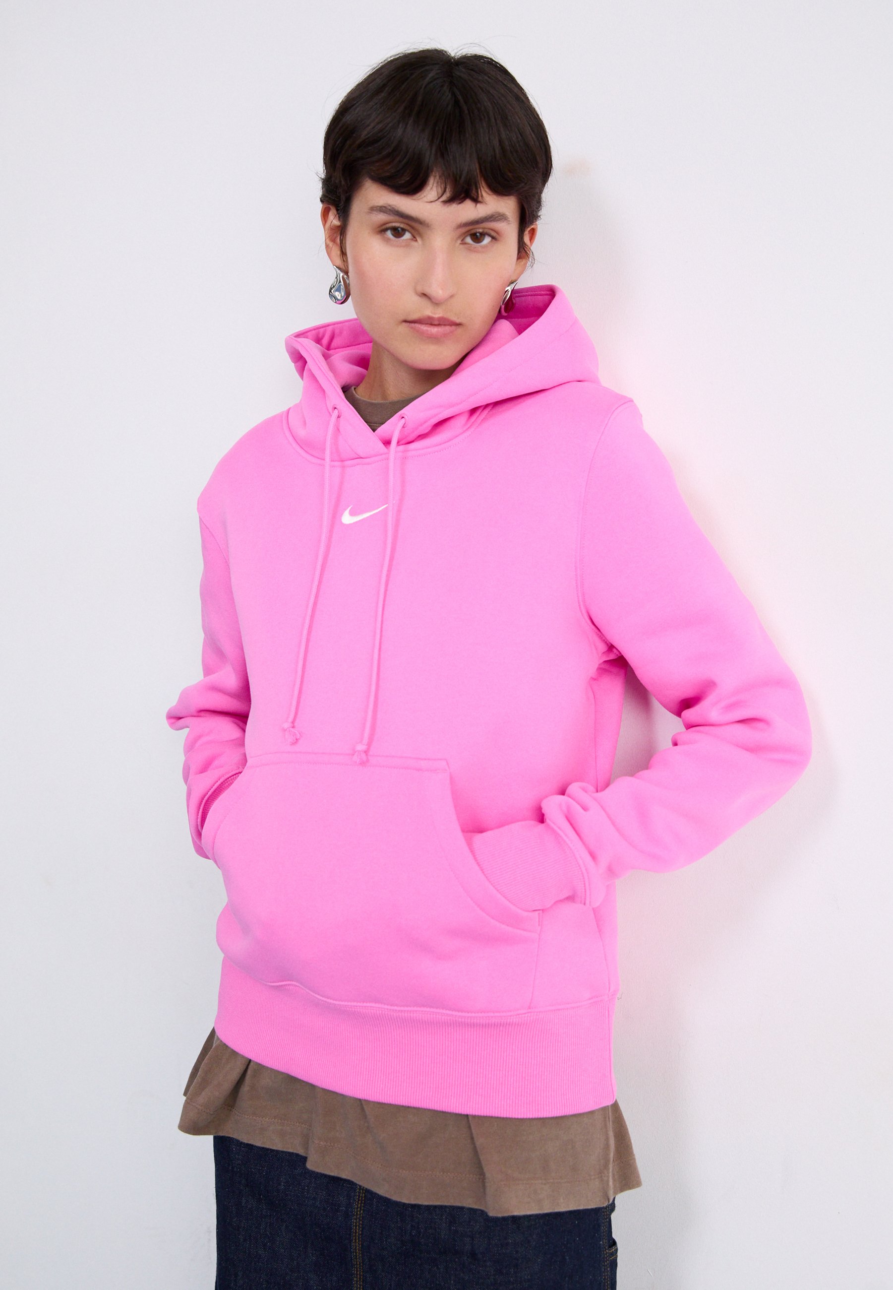 Nike Sportswear PHOENIX STANDARD - Hanorac - playful pink/roz