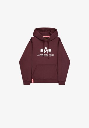 Alpha Industries, Sweat à capuche - deep maroon