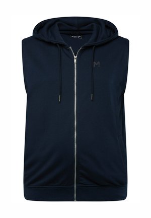 Men Plus Waistcoat - navy blue