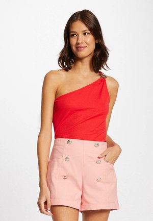 ASYMMETRICAL - Top - red