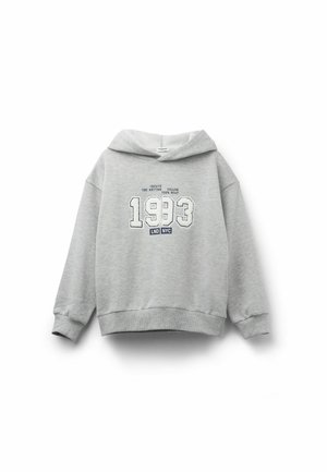 Felpa con cappuccio - pale grey
