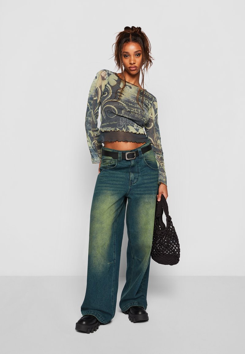 Jaded London COLOSSUS - Relaxed fit jeans - sandblast blue/stone 