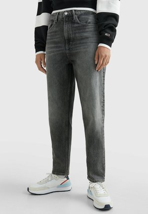Pernera ancha - black denim
