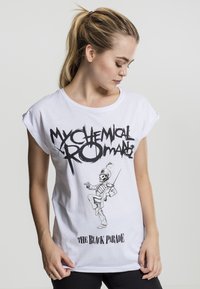 Mister Tee MY CHEMICAL ROMANCE - Triko s potiskem - white