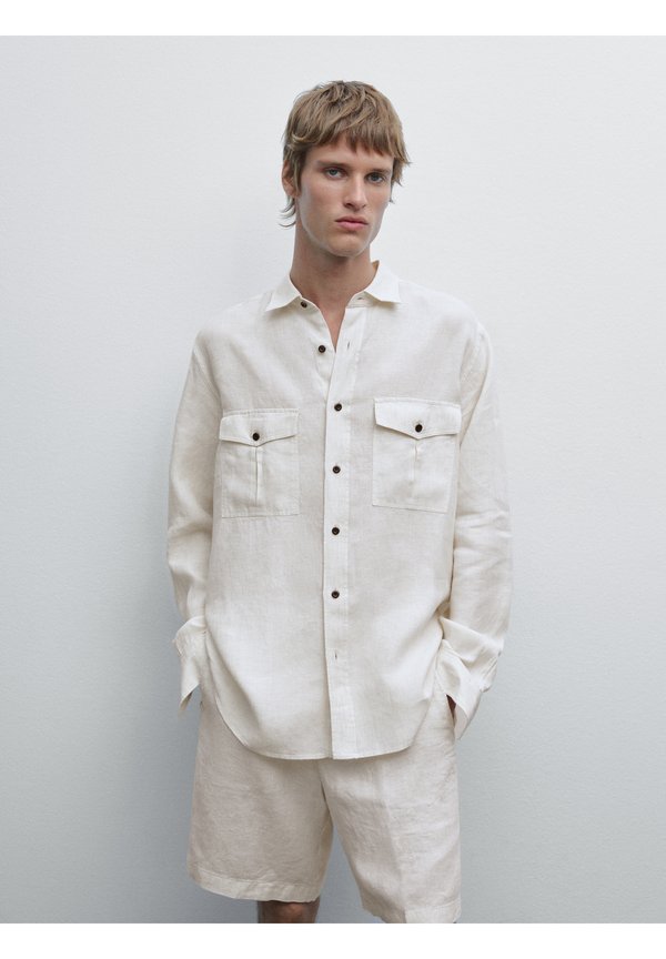 REGULAR FIT - Hemd - beige