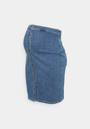 Jupe crayon - blue denim