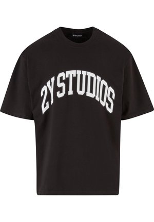 2Y Studios LOGO  - Majica kratkih rukava s printom - black