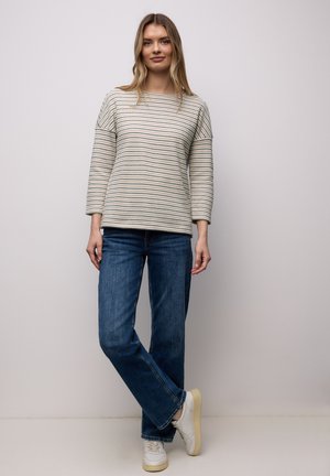 GESTREIFTES  - Trui - weiß