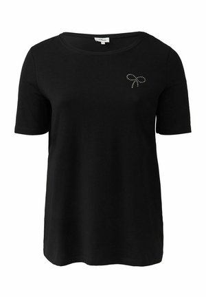 s.Oliver CURVE - T-shirt print - schwarz