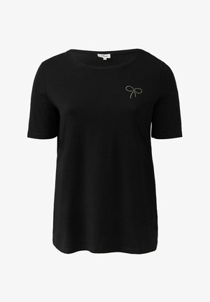 s.Oliver CURVE - T-shirt print - schwarz