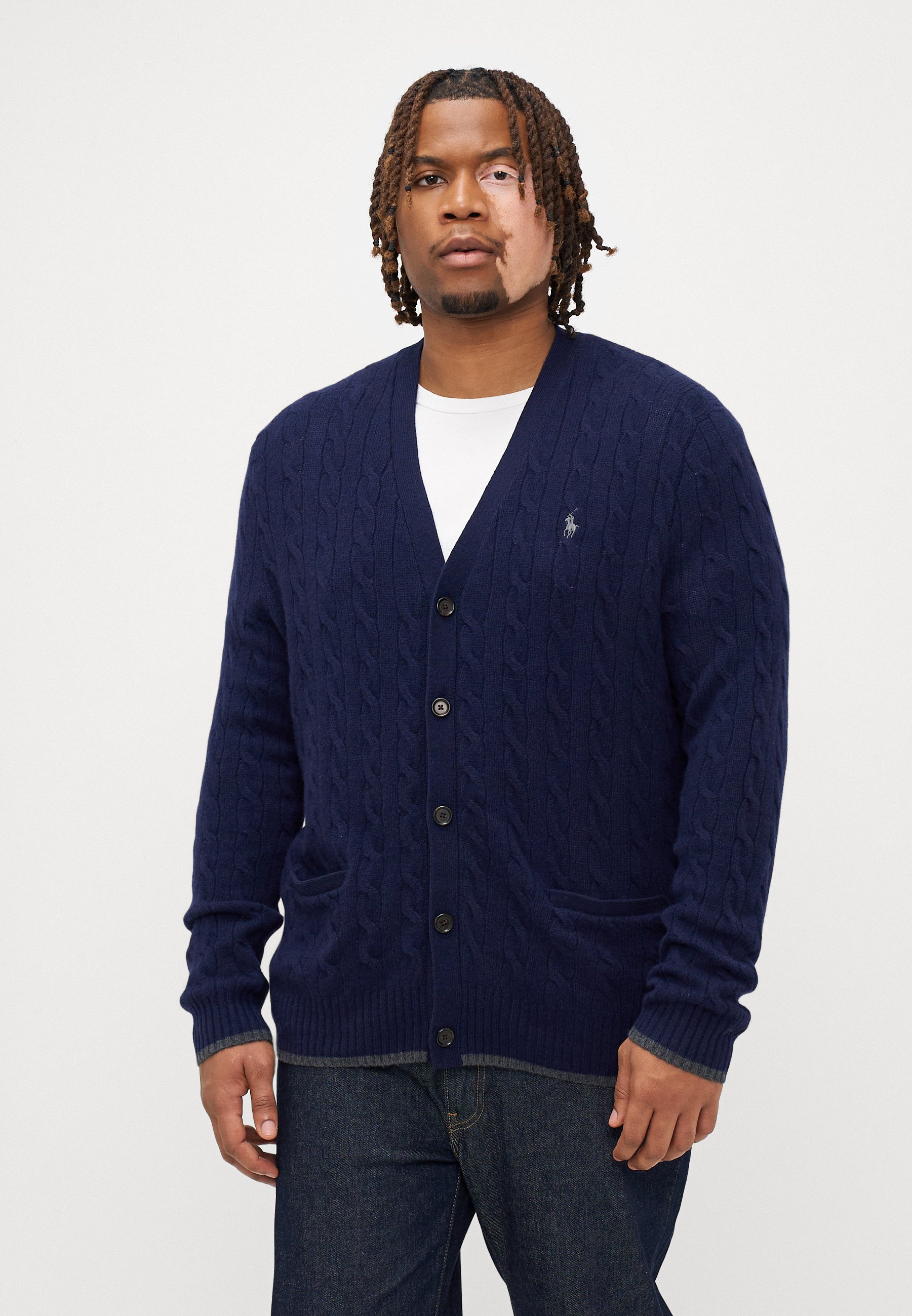 Polo Ralph Lauren Big & Tall LONG SLEEVE CARDIGAN - Cardigan  