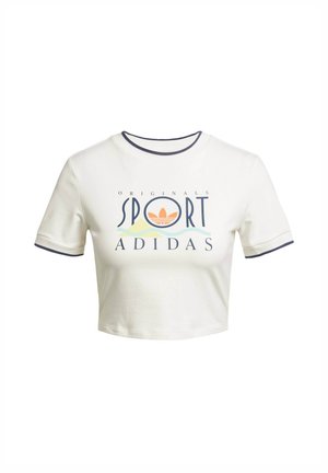 adidas Originals SPORT GRAPHIC BABY - Print T-shirt - cloud white