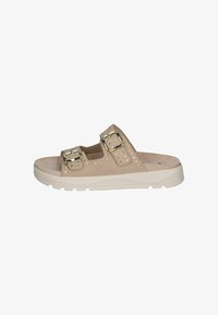 Non sélectionné, beige suede