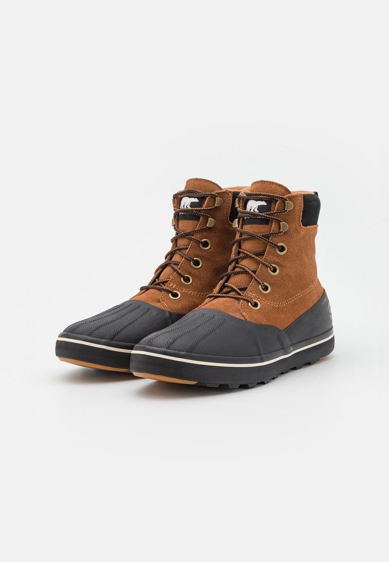 Sorel Men\'s Brown Suede and Black Rubber Lace-Up Winter Boots Men main image 4