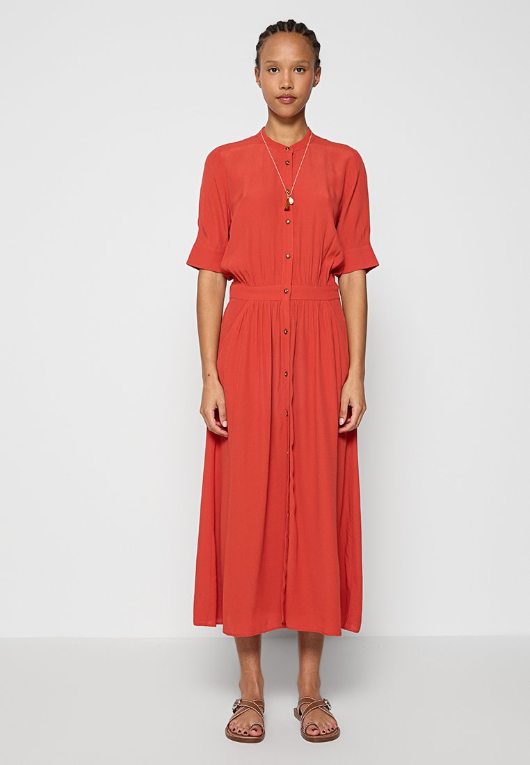 Scotch & Soda Maxi-jurk rood Scotch & Soda Maxi-jurk rood