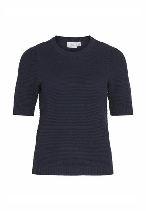 VILA T-shirt basique - navy blazer