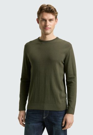 Trui - deep forest green