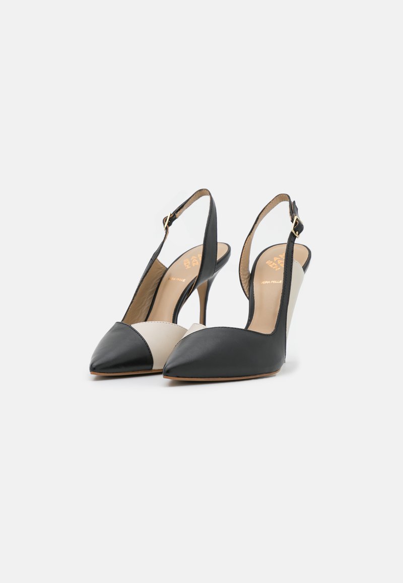 San Marina Escarpins Talons Aiguilles Brides Chevilles Cuir GALIGO Femme