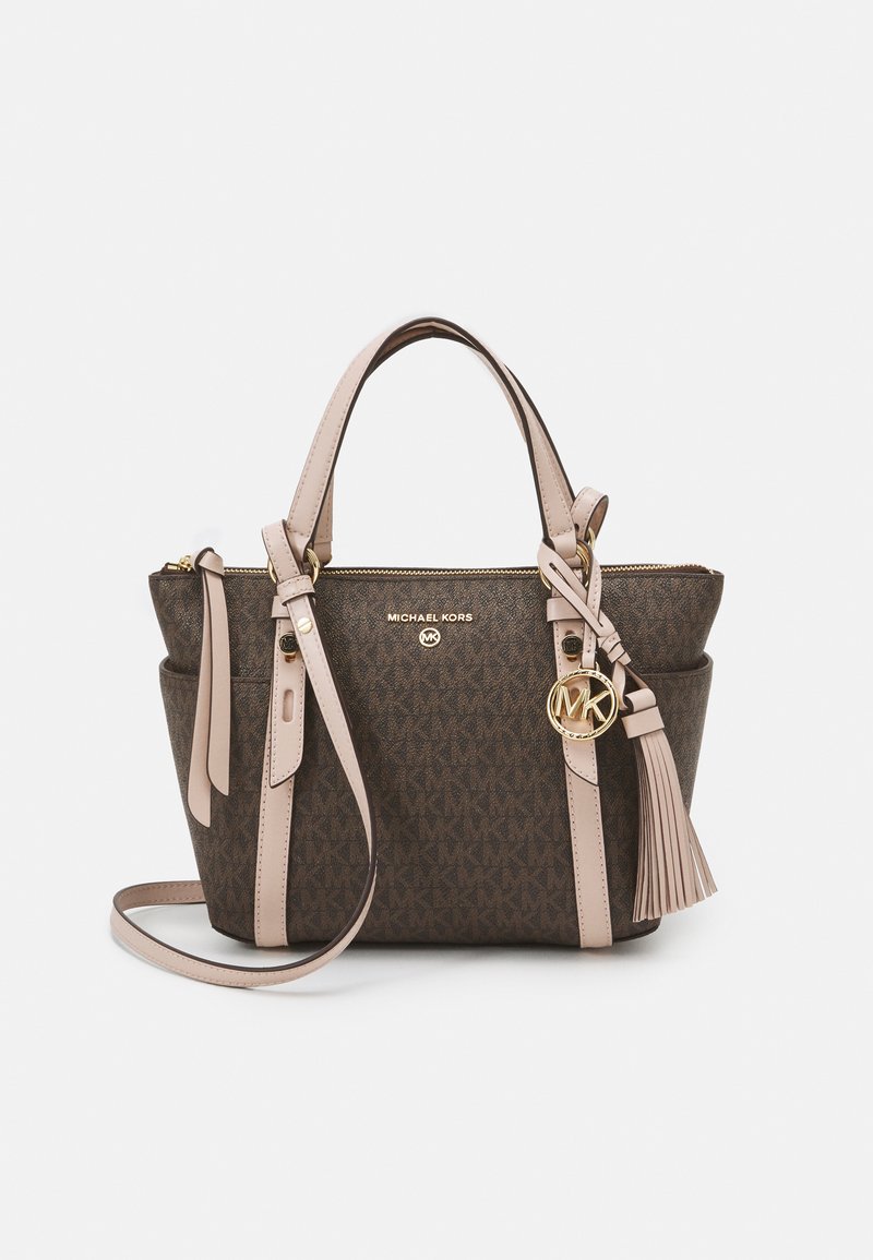 MICHAEL Michael Kors SULLIVAN TOTE Sac à main brown/soft pink/marron ZALANDO.FR