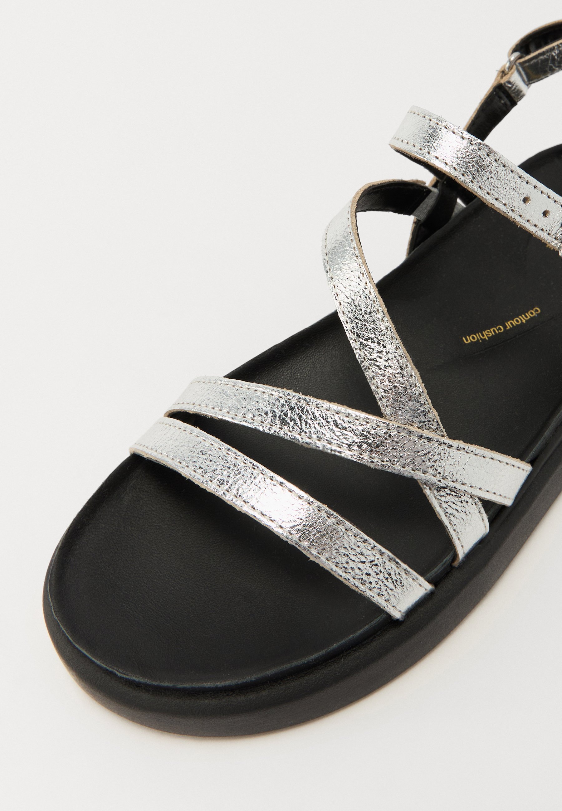 Clarks ARISTELLA ROSE - Sandals - silver metallic/silver