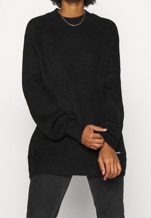 Strickpullover - black