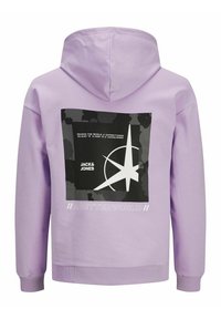 Jack & Jones JCOFILO HOOD - Felpa con cappuccio - lavender
