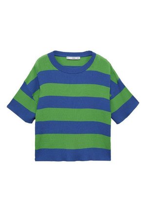 Mango T-shirt basic - dark blue