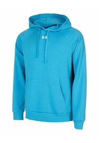 Under Armour RIVAL FLEECE - Hoodie - blue ether blue