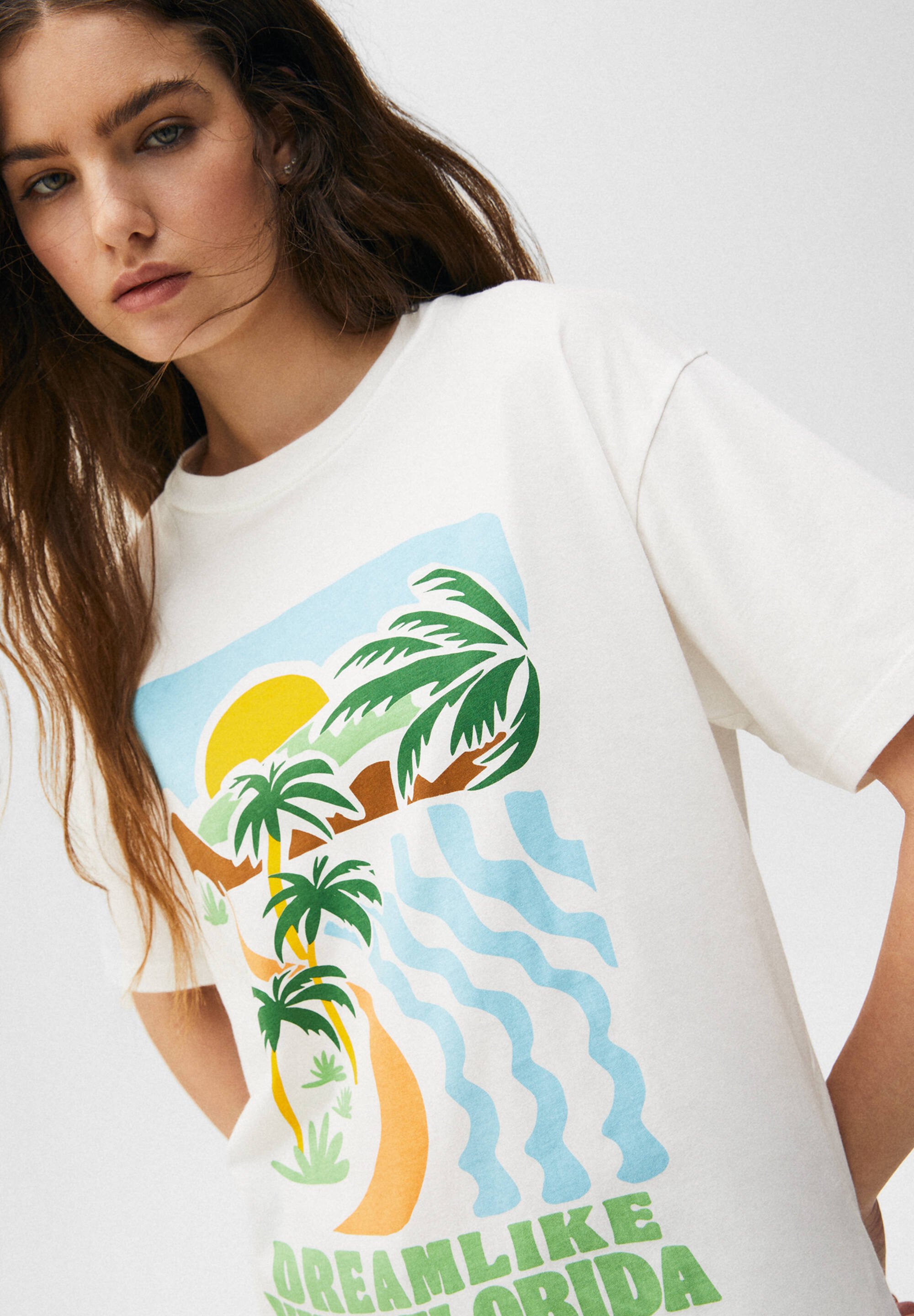 SHORT SLEEVE - T-shirt print - offwhite 