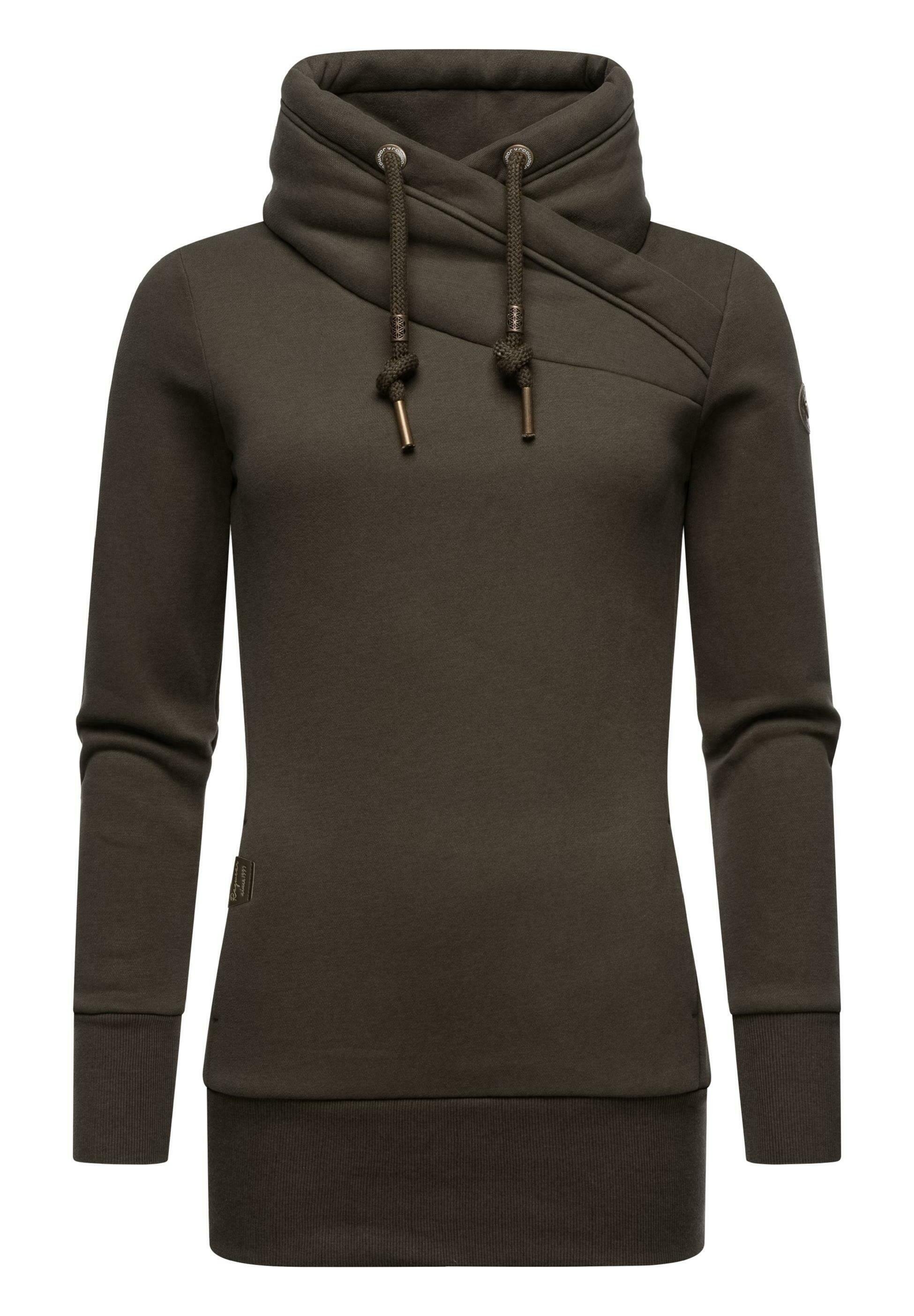 Ragwear NESKA Sweatshirt dark choco/dunkelbraun Zalando