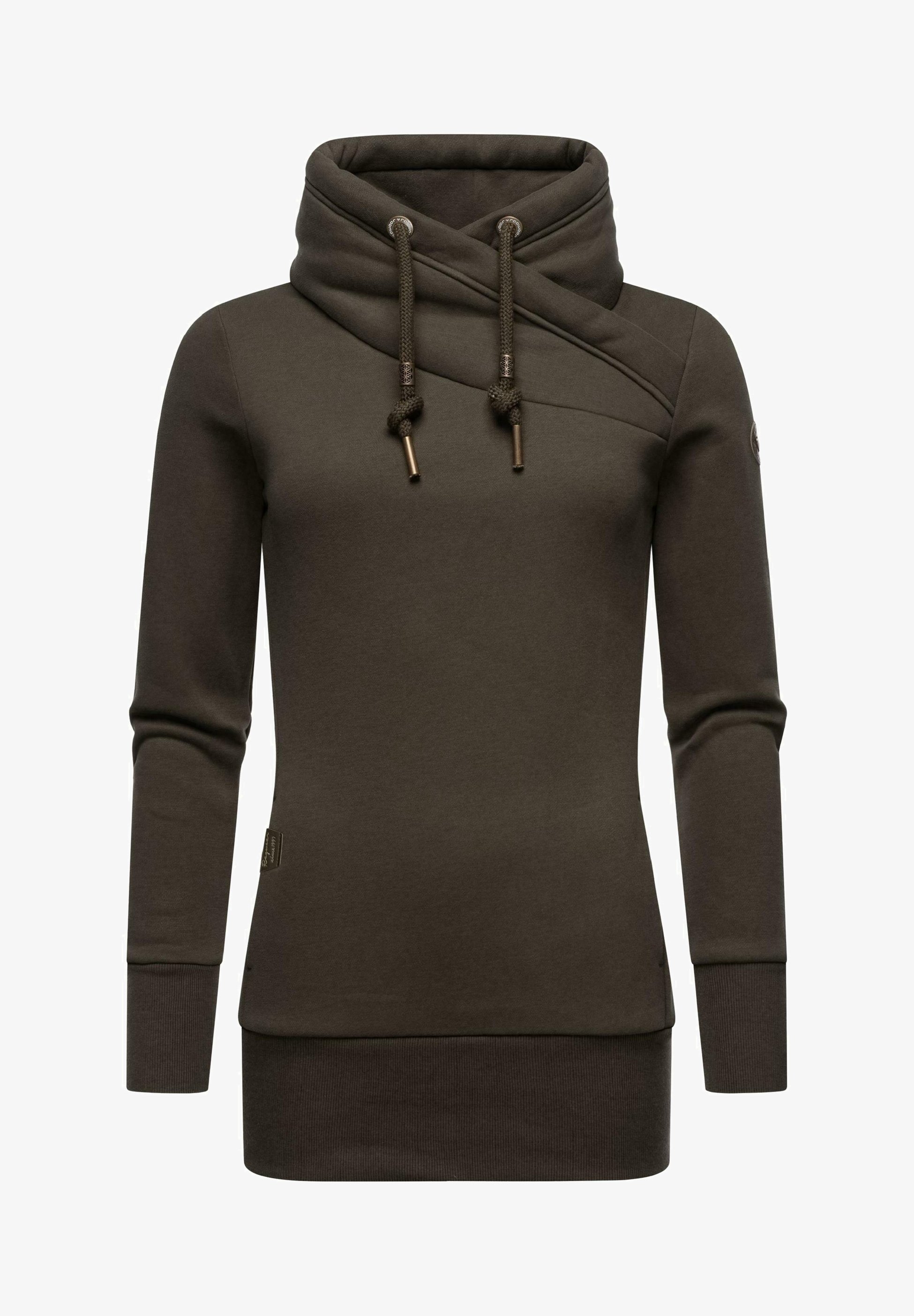 Ragwear NESKA Sweatshirt dark choco/dunkelbraun Zalando