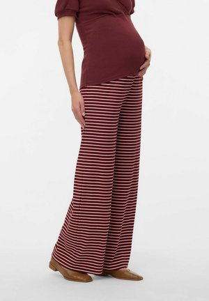 NORMAL GESCHNITTEN - Trousers - pomegranate