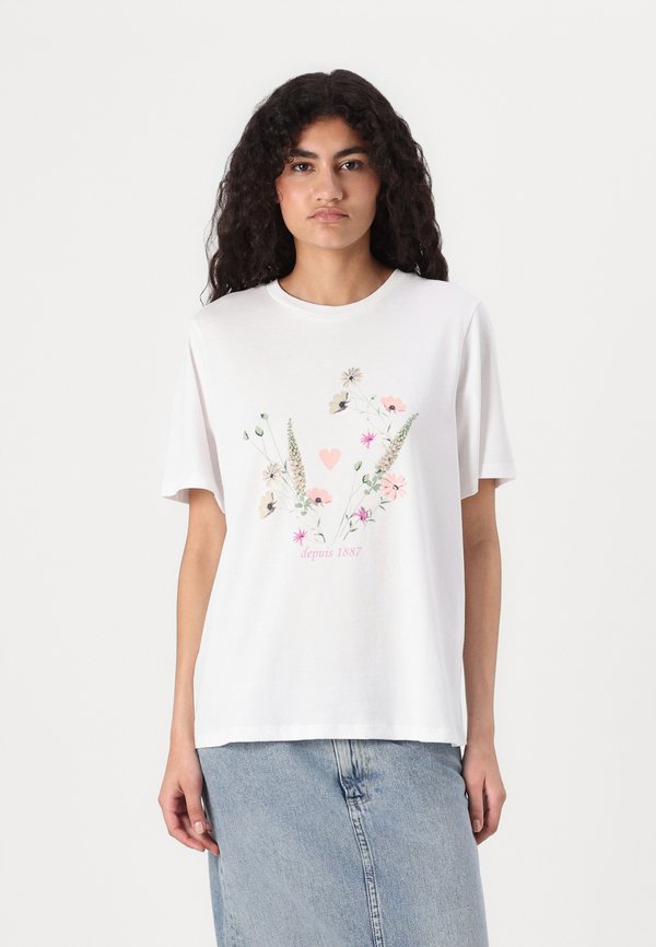 PCFLURA PRINTED - Print T-shirt