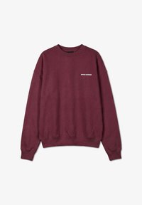 Niewybrane, washed dark red white