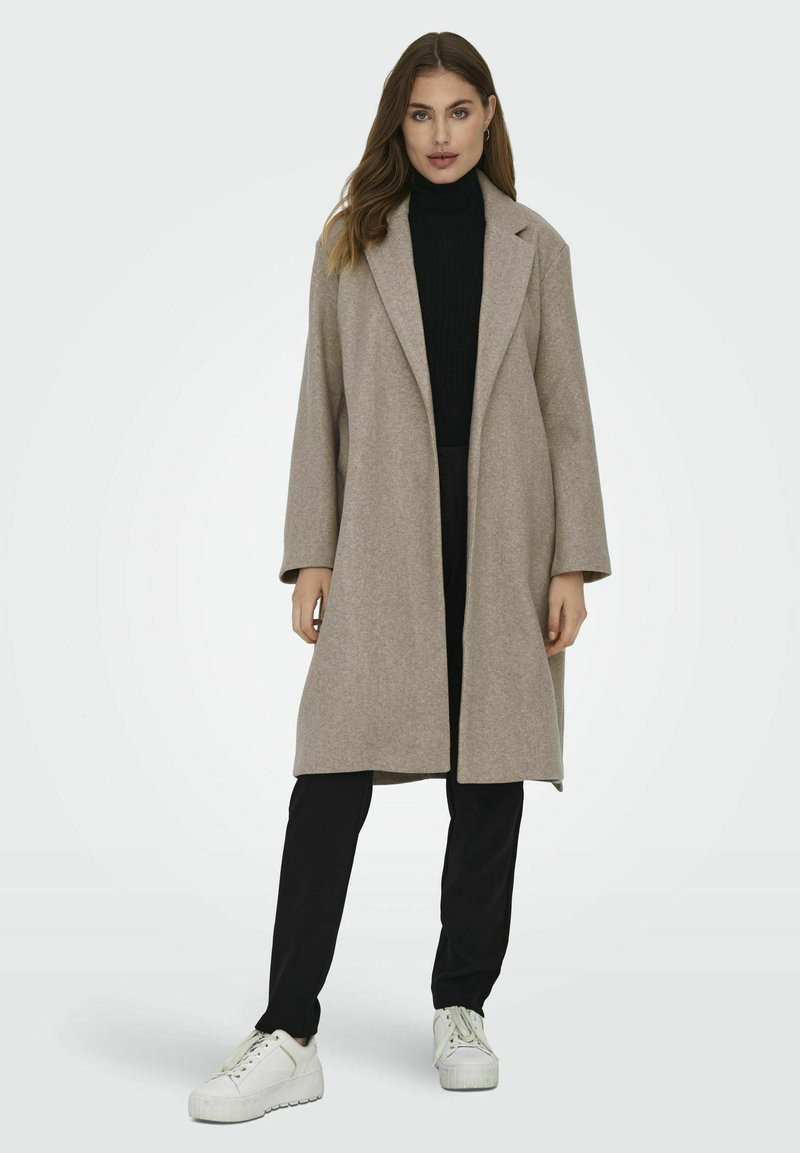 ONLY - Classic coat - mocha meringue, Enlarge