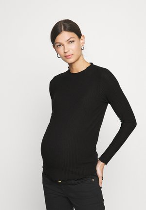 OLMEMMA HIGH NECK - Topper langermet - black