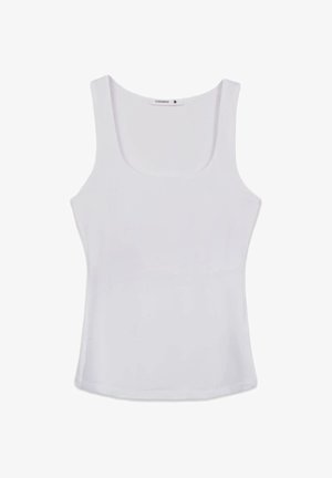 Terranova, PLAIN DYED TANK - Top - bianco ottico